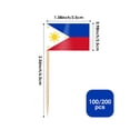thumbnail image 2 of Adorno para magdalenas con la bandera de Filipinas de AhfuLife, 200 unidades, 2 of 7