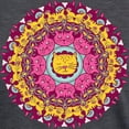 thumbnail image 3 of CafePress - Mandala Cats T Shirt - Womens Tri-blend T-Shirt, 3 of 4