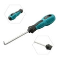 thumbnail image 3 of 90Degree Car Pick Hook Tool O Ring Oil Seal Gasket Puller Remover Hand Tools 4×75×15Mm, 3 of 10