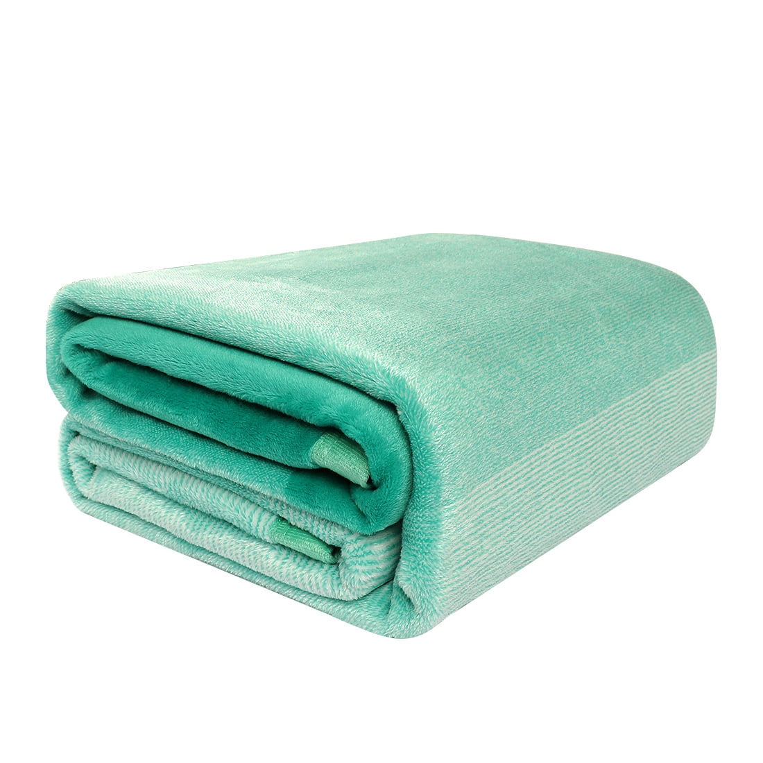 Flannel Fleece Blankets Soft Warm Solid Blanket Bed Sofa Gradient Flannel Fleece Blankets Soft Warm Solid