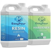 EPE EasyPour Epoxy 2 Gallon Kit High Gloss Epoxy Adhesive, 3.78 L, 2 Pieces