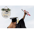 thumbnail image 5 of Graduation Wreath Sign for Front Door,Horizontal Round Door Wreaths,Housewarming Gift Farmhouse Wood Door Hanger for Home Decor Indoor and Outdoor, Classroom, Yard, Porch Décor, 5 of 5