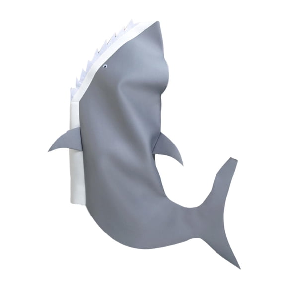 Disfraz de tiburón para adultos, disfraz de animal para Halloween, para disfrazarse y jugar a rol.