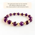 thumbnail image 5 of Uxcell 2mm Filled Spacer Beads, 64Pcs 14K Gold Metal Smooth Round Ball Beads for Bracelet Jewelry Making Necklace DIY, 5 of 6