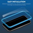 thumbnail image 4 of [5 Pack] IBAOLE Screen Protector Compatible with iPhone 12 Pro 6.1 [Not for iPhone 12 ], 3 Pack Clear Tempered IBAOLE and 2 Pack Camera Lens Protector,[Installation Frame][Precise Cutout] - -, 4 of 7