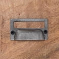 thumbnail image 3 of Beaumont Lane Rustic Industrial Natural Wood and Metal Desk in Brown, 3 of 9