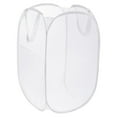 thumbnail image 1 of Cesto de Ropa de Malla Uxcell, Cestas de Ropa Plegables, Blanco, 1 of 7