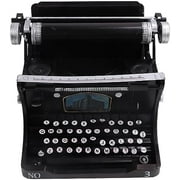 Antique Typewriter Model, Black Portable Typewriter Durable Manual Polishing for Home$$Electronics Other