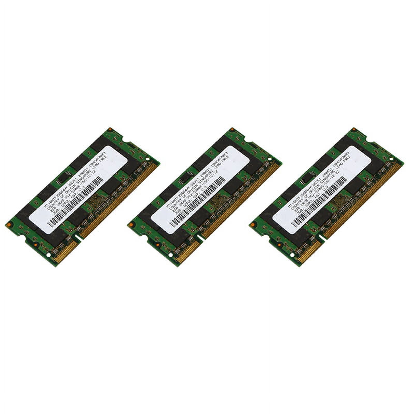4Go DDR2 Laptop RAM 667MHz PC2 5300 SODIMM 2RX8 200 broches pour ordinateur portable mémoire