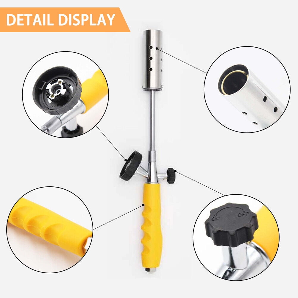 Buy Weed Torch Burner, Blow Torch ,Gas Vapor, Self Igniting, Weed Burner with Flame Control