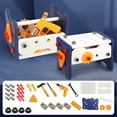 thumbnail image 2 of Tool Storage Box Toy Set With Screw Assembly Puzzle And Drill, For Boys Educational Stem Learning, 2 of 9
