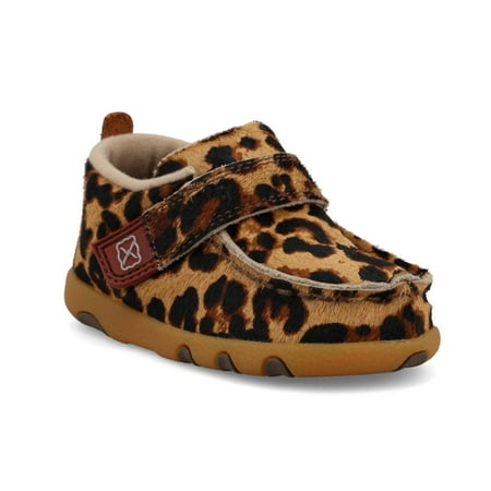 

Twisted X Boys Infant Leopard Driving Moc 8 Multi