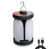 Luces de carpa LED 1800mAh Solar 500LM Plegable 90 Base giratoria 6 Equipos para pesca