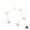 Gold A, variant on SharkTRUE Beach Foot Ornaments Hollow Butterfly Pendant Handmade Anklet Elegant And Fashionable Suitable