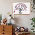 thumbnail image 3 of Wedding Guest Book Alternative Tree Alternative Canvas Guest Book Fingerprint Tree Waterproof Creative Diy Login Book for Part, 3 of 4