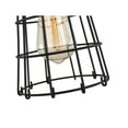 thumbnail image 5 of Woodbridge Lighting Fulton Wire Cage Metal Mini-Pendant in Brass/Black, 5 of 5