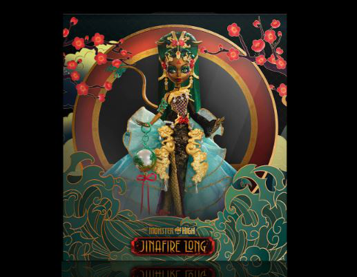 Monster High Fang Vote Jinafire Long Doll