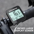 thumbnail image 4 of ROCKBROS Bike Headlight & Speedometer Odometer Set Cycling USB Rechargeable LED Front Hoisting Headlight MTB Flashlight Super Brightness Wireless Computer GPS Heart Rate Monitor ANT+ Smart Speedometer, 4 of 5