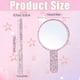 thumbnail image 5 of 2 Pcs Rhinestone Hand Mirror Wedding Bling Hand Held Mirrors Ador, 5 of 5