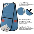 thumbnail image 2 of Yayeee Double Oven Mitt Kitchen Heat Resistant Baking 35" x7" Quilted Glove, Snow Mountain, 2 of 6