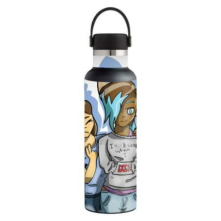 Skin For Hydro Flask 21 oz. Standard Mouth - Best Friends | MightySkins Protective, Durable, and Unique Vinyl Decal wrap cover | Easy To Apply, Remove, and Change (Best Sander For Removing Paint)