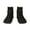 1 Black, variant on Gold Spiders And Cobwebs Pattern Quarter Crew Socks,Toe Seamed Ankle Socks,Cotton Cushioned Breathable Athletic Crew Sports Socks