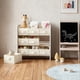 thumbnail image 2 of SONGMICS UGKR033W10 - Organizador de Juguetes para niños con 9 Cajas de Tela no Tejida, para habitación de niños y Sala de Juegos, Espacioso, 11.6 x 24.6 x 23.6 pulgadas, Blanco Nube, 2 of 8