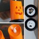 thumbnail image 5 of Fiudx Vela Led de Halloween con Diseño de Farol de Calabaza, Funciona a Pilas con Mecha Blanca Hueca, Decoración para Exteriores E Interiores, Truco o Trato, Sorpresa Festiva, Tamaño 5,5 X 5,5 X 13 C, 5 of 7