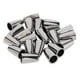 thumbnail image 2 of 20x Metal campana tapón cable cuerda cerraduras terminales de cierre cremallera extracción terminales para cordón/ropa para deportiva-tres gris perfecl Extremo del tope de bloqueo del cable, 2 of 8