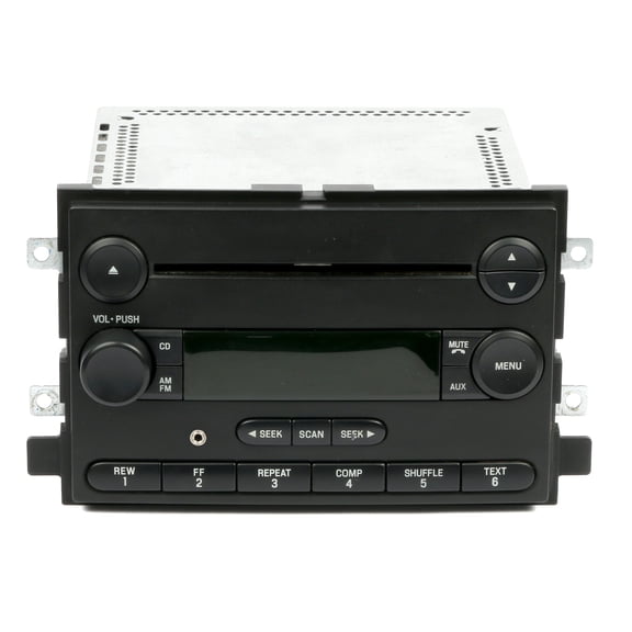 Restored 06 Ford Freestyle Mustang Five Hundred AM FM CD Radio w Aux Input 6F9T-18C869-BB (Refurbished)