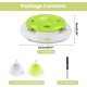 thumbnail image 5 of Automatic Interactive Cat Toy Electric Cat Feather Toy Smart Toy Electronic Cat Games Funny Random Rotating Gift for Kitten Cat Educational Toys Train, 5 of 5