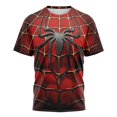 thumbnail image 1 of Marvel Spidermen 3D Gedruckt Camisetas Casual Junge Mädchen Kinder Mode Streetwear Männer Frauen Kinder Kurze Kurzarm Coole Tops t xuanjing unisex, 1 of 2