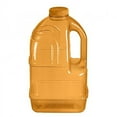 thumbnail image 2 of 1 Gallon BPA FREE Reusable Plastic Drinking Water Big Mouth "Dairy" Bottle Jug Container with Holder - Orange, 2 of 4