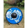 thumbnail image 4 of Medieval Viking White Dragon Shield Fully Functional Wooden Shield for Battle~Decor, 4 of 4