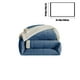 thumbnail image 3 of Manta de franela extra gruesa | Manta de doble capa cálida y acogedora para la cama, el sofá o la siesta en la oficina | Microfibra suave en rosa, gris, azul, verde y caqui, 3 of 6