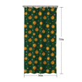 thumbnail image 5 of Dark Green Star Sun Pattern Shower Curtain 36"x72" ,Bathroom Decorative Shower Curtains Set with 12 Hooks,Modern Waterproof Washable Shower Curtain, 5 of 6