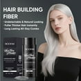 thumbnail image 6 of Mooyam Hair Fibers for Thinning Hair - 30g Bottle Hair Powder, Hair Thickener & Topper for Fine Hair for Men Women, Grey, 6 of 12