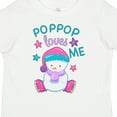 thumbnail image 4 of Inktastic My Pop Pop Loves Me Cute Snow Baby Boys or Girls Toddler T-Shirt, 4 of 5