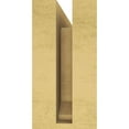 thumbnail image 4 of 4"W x 12"D x 8"H Classic Sheridan Rough Cedar Woodgrain TimberThane Corbel, Primed Tan, 4 of 6