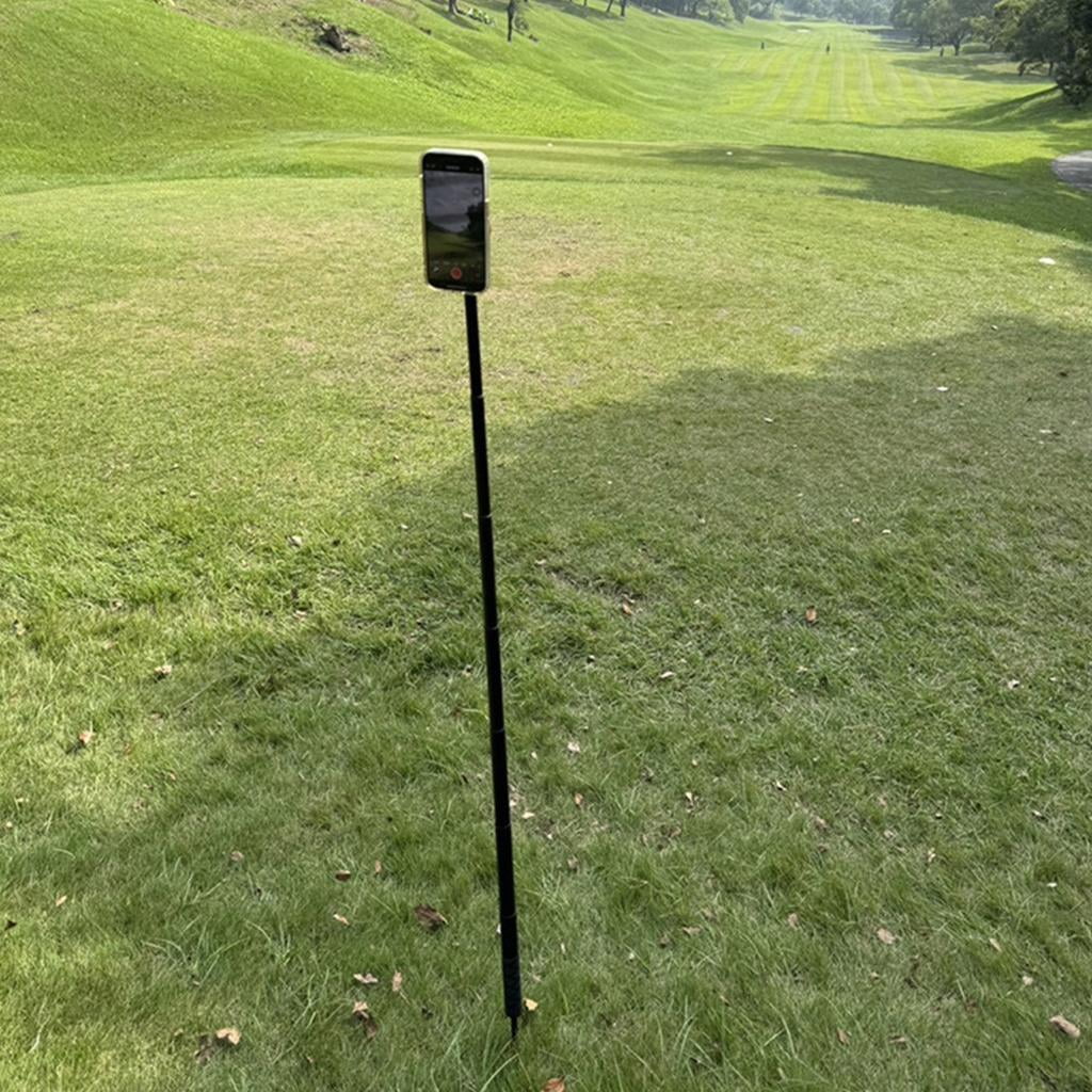 LIANXUE Portable Golf Tripod Selfie Stick Adjustable Golf Stick Magnetic Phone Holer
