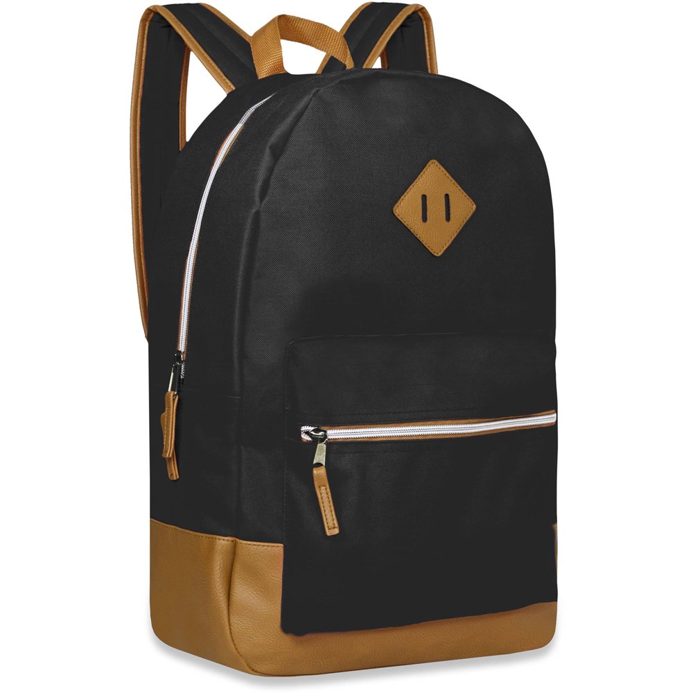 17.5 Inch Classic Backpack with Reinforced Suede Bottom and Comfort