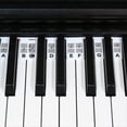 thumbnail image 3 of Etiquetas de notas para teclado de piano extraíbles, pegatinas de silicona reutilizables, 88 teclas para principiantes, 3 of 5