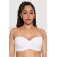 thumbnail image 5 of Womens Plus Size Solid Balconette Bra | Converts to Strapless, 5 of 7