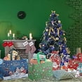 thumbnail image 2 of Christmas Tote Bags, 6 Pack Gift Bags with Handle Reusable Festive Grocery Shopping Bags for Christmas Party, 2 of 5