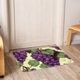 thumbnail image 6 of Grape Polyester Non-Slip Door Carpet Kitchen Mat Floor Rug - Machine Washable, 6 of 6