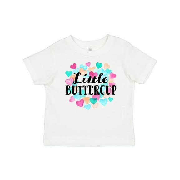 Inktastic Little Buttercup Hearts Boys or Girls Baby T-Shirt