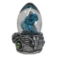 thumbnail image 4 of Figurine d'Œuf en Verre Acrylique Coloré Dragon Wyrmling Bleu, 4 of 9