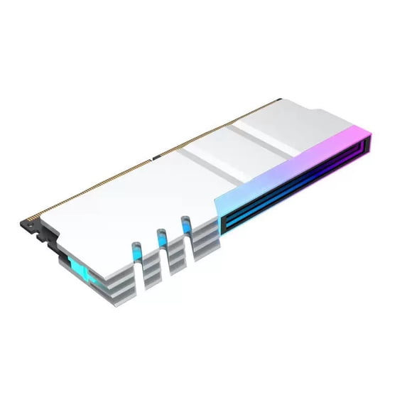 NC-1 RAM Armor 5V ARGB Motherboard sync Infinite Mirror Aluminum Desktop Memory Cooling Vest With Thermal Pad Silver