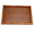 thumbnail image 1 of Greensen Rectangle Wooden Tea Tray Serving Table Plate Snacks Food Storage Dish for Hotel Home , Tea Serving Plate , Tea Tray, 1 of 8