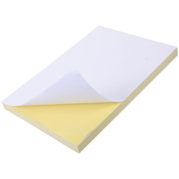 100 Sheets of Sticker Paper Printer Paper Printer Printer Sticker Paper Sticker Label